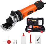 VOLTZ Sheep Clipper 13 Straight Teeth 1200W 2400 RPM Electric Professional Heavy Duty Animal Clippers Grooming Clippers for Shaving Thick Hair in Sheep, Goats and Pet Livestock