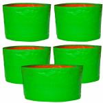 GroWonder Grow Bags, 9x9 inches, Small Plant Bags for Home Garden - Pack of 5