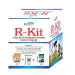 REFIT ANIMAL CARE Veterinary Anti Mastitis Supplement Powder for Cattle, Buffalo, Cows & other Livestock Animals, R-Kit