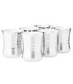 Shilpa Steel Works- Stainless Steel Tableware Drinkware Tumbler Drinking Glasses Set of 6 Mirror Finish (Sliver)