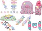 Kwitchy Baby Products All New Born Combo Daily Needs Items (Multicolor, 0-6 Months)