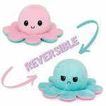 QUALITIO Side Changing Octopus Mini Plush - Stuffed Animal Toy SOFT TOY OCTOPUS 2 IN 1