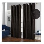 STUFFIT Tree Punching Polyester Panels/Curtain for Home and Office Decor/Living Room/Kitchen/Hall, 2 Piece, (Size : 4 X 8 FEET-01, Coffee)