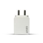 Gbvp 12w Fast Mobile Charger 2.5 Amp singleport fast charging Mobile Charger (White)