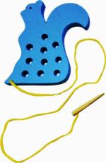 Kinder Creative Lacing Squirrel for Boys and Girls (3 Plus Years)