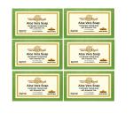 Parwati Gramudyog Herbal Products Alovera Handmade Herbal soap With Essential oils Pack of 6