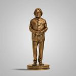 SILAII Handmade Dr. A.P.J. Abdul Kalam Full Figure Sculpture / Home Décor / Office Décor / Table Décor - 1 Feet - Bronze (Stone Powder with Resin)