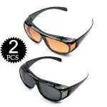 ANJ EKART Night HD Vision Driving Anti Glare Eyeglasses