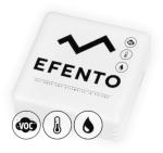 EFENTO WIRELESS INDOOR AIR QUALITY, TEMPERATURE AND HUMIDITY LOGGER - BLUETOOTH LOW ENERGY