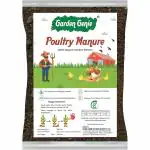 Garden Genie Poultry Manure Organic Fertilizer for Plants, Murgee Chicken Khaad for Gardening Home - 800g