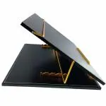 Goodwill Tech Leather Table Top Elevator, 12 * 16 inch Black Adjustable Writing/Sketching/Drawing Table top