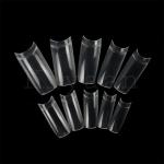KALAP BY KJ PRO ROOP Clear False Nails Tips Box of 10 Sizes Nail Extension Form 100pcs Poly Gel Acrylic Mold Artificial Dual Forms System UV DIY Polish Manicure Tool 100PCs/Fingernails Full Cover French Tip