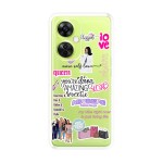 Emble Label Girl Gang Soft Silicone Case For OnePlus Nord CE3 Lite 5G ( TPU | Soft , OnePlus Nord CE3 Lite 5G | Multicolor )