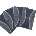 ROUSN Cotton Doormat for Bed Room,Living Room, Out Door in Door, Office Doormat, Doormat Pack of 4 Piece. Size-Width 40 cm X Length 60 cm