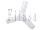 Fiiasa B22 Ultra High Bright Portable Fan Shape with 3 Led Swings 45W Led Bulb CFL Upto 85% Energy Saving Adjustable Home,Commercial,Ceiling Light,Cool White Light
