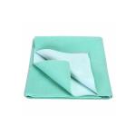 Elementary Smart Dry Waterproof Large Bed Protector Sheet - Sea Green