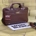 BENITO PARIS MONT BLANC Laptop Beg Brown