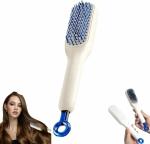 R T ENTERPRISE Self Cleaning Hair Brush Women's Hair Brush Detangling Hair Brush Self Cleaning Hair Comb Easy Clean Hair Brush Anti-static Hair Brush (PAK OF 1)