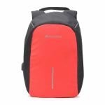 POLESTAR Shield Anti-Theft 15.6 inch 32 L Casual Laptop Backpack/Office Bag/School Bag/College Bag/Business Bag/Unisex Travel Backpack with 1 year Warranty - Red & Black