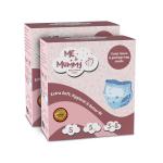 ETHICS ME & MUMMY Extra Dry Baby Pants Diaper, 10 Count ,(3-8 KG) Super Absorbent Core Up to 12 Hrs. Protection, Soft Elastic Waist Grip & Wetness Indicator, (Small - Pack of 2-10 pads)