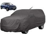 MOCKHE Car Cover Compatible with Maruti Baleno with Mirror & Antenna Pocket, Water Resistant, Triple Stitched, Baleno Car Cover- Grey