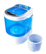 DMR MiniWash Portable 3 kg 2 Star Single Tub Top Load Mini Washing Machine with 1.5 kg Dryer Basket (Blue) - with 1 year Spare Supply Warranty Model -DMR 30-1208