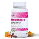 Curae Health Beautonic Biotin Tablets for Hair Growth, Skin & Nail - Hair Supplement for Women & Men