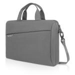 MIKI Laptop Bag Shoulder Messenger Office Handbags Business Briefcase for Men, Waterproof Computer Sleeve Carrying Case for MacBook, Tablets, Notebooks Up To 17 Inch, with Multiple Pockets (Black)