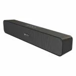 Portronics Decibel 24 | 10W Bluetooth Soundbar Speaker With In Built Mic, HD Sound, Metal Grill, Bluetooth 5.3v/USB/ TF Card/Aux In, Soundbar for Phone/Laptop/Tablets , Type C Fast Charging (Black)