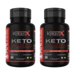 KnightX Do It Your Way | Keto Capsules| Body Control Belly Fat| (2 X 60 Capsules)