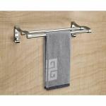 SYNERGY - Stainless Steel 24 Inch Towel Rod/Towel Rods for Bathroom/Towel Bars/Hangers/Stands/Towel Holders/Bathroom Accessories (Chrome Finish)