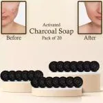 Badahair Activated Charcoal Bath Soap, 100 G (Pack Of 20)