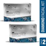Oxyglow Herbals Facial Kit Diamond Enrich With Jojoba Oil, 50G (Pack Of 3)
