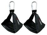 Kobo Power Ab Sling, Ab Straps Gym Training Padded Straps, Gloves Hooks Wraps Strap Home Gyms (Professional Heavy Duty)