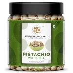 GIRDHARI PRODUCT Premium California Roasted & Salted Pistachios|Pista Dry Fruit|Tasty & Healthy|High in Protein & Dietary Fiber|Gluten Free & Low Calorie Nuts 400 gram