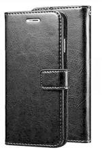 ERIT Oppo F1S Black Leather Shock Absorbent Flip Cover