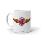 Cheeksy Rising Pune Printed Coffee Tea Milk Mug 300 Ml | Gift For Couple | Daughter | Birthday | Friends | Sister | Brother | Kids | Valentine Day | Funky | Set Of 1