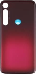 PURPLESAVVY Crystal Pink Fiber Back Panel For Motorola Moto G8 Plus