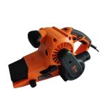 VOLTZ VZ-BS1150 Corded 1150w Belt Sander 3 in. x 21 in. with Dust Bag, Orange/Black