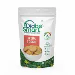 DiabeSmart Diabetic Jeera Cookies (200g) | Stevia Sweetened Sugar Free Biscuit Cookies | Authentic Flavor and Taste Keto Biscuits | Low Carb Diabetic Snacks