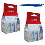 Canon CL 41 Twin Ink Cartridge (PACK OF 2) With 3in1 Multi-Function Mobile Phone Stand