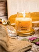 Floish Decor Premium Scented Cookie Jar Candle - 100ml | Scented Candle for Home Decor | Scented Gift Candle (Jasmine, 1 Pc)