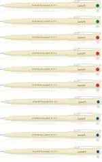 Pilot Hi-Tecpoint 05 Extra Fine Point Liquid Ink Pen | Tip Size - 0.5 MM | Unique Dimple Tip Technology | Ink Colour - 4 Blue, 4 Red and 2 Green | Pack of 10