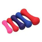 Fitfix Vinyl Multicolor Dumbell Bone Shaped - 3Kg