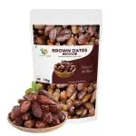 Organic Sapphire Foods 1kg Premium ( VIP) Brown Dates, Original Brown Dates, Dried Dates |Rich in Iron | Healthy Food | Saudi Arabian Dates Organic Sapphire Foods 1 kg Arabic Dates