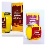 GAUMATA A2 MILK Cultured gir cow Ghee Ghee 1250 g Mason Jar GAUMATA A2 Cultured gir cow Ghee Ghee |GAUMATA A2 Cultured gir cow Ghee Ghee |A2 Ghee|Danedar Ghee|Bilona Ghee|Curd Churned Ghee|Pure A2 Ghee|(Pack of 1000 and 250 grams)