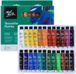 Mont Marte Gouache 24Pc X 12 Millilitres, Multicolour