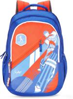 SKYBAGS Riddle Blue Polyester School Backpack - 36 L