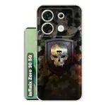 Snazzy Multicolor Silicon Shock Proof Back Cover for Infinix Zero 30 5G