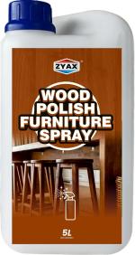 Zyax Wood Polish Furniture Spray 3-in-1, Wood Cleaner & Conditions Furniture Brown Wood Varnish (Lacquer 5 L)